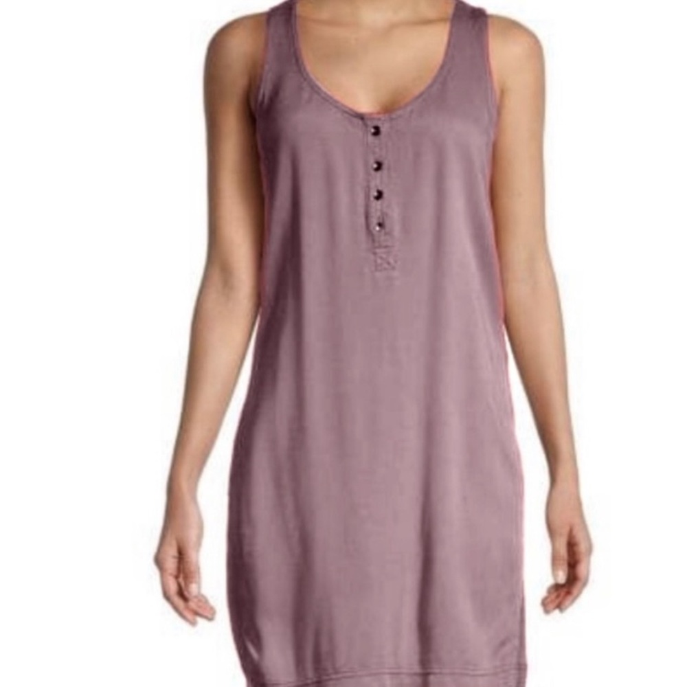 Nwt splendid Henley button tank dress